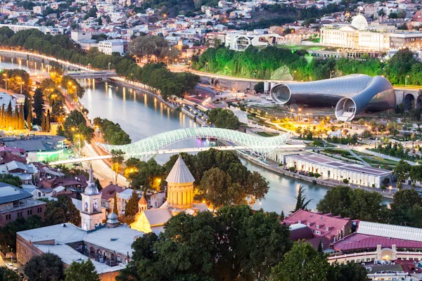 tbilisi aerial
