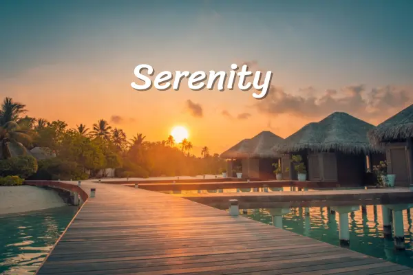 Relaxing holiday in Maldives